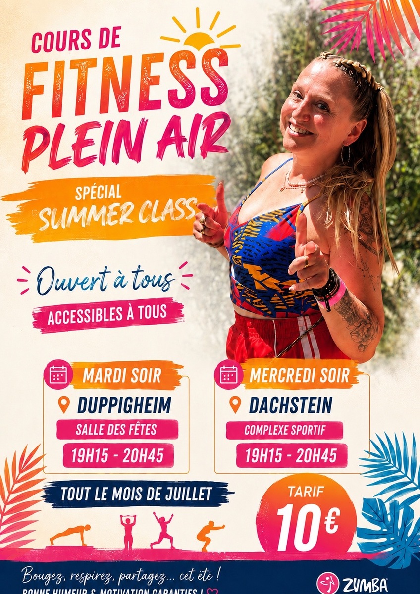 Fitness en plein air - summer class