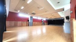 grande salle festive vue portes secours